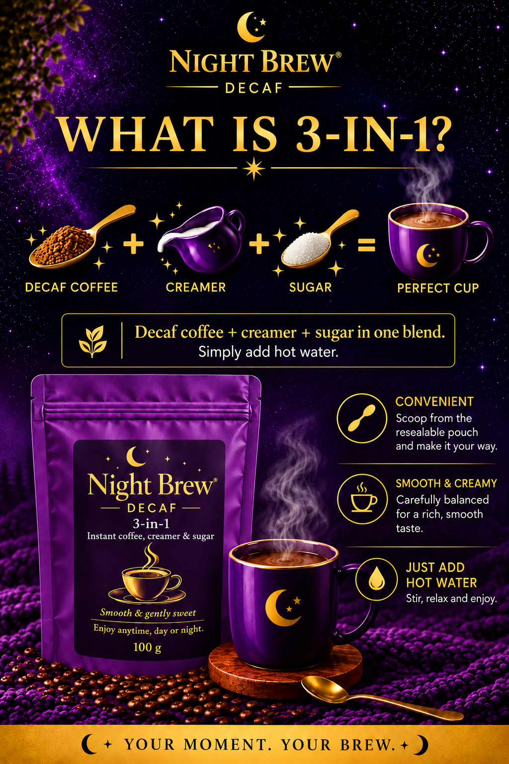 Night Brew Decaf 3in1